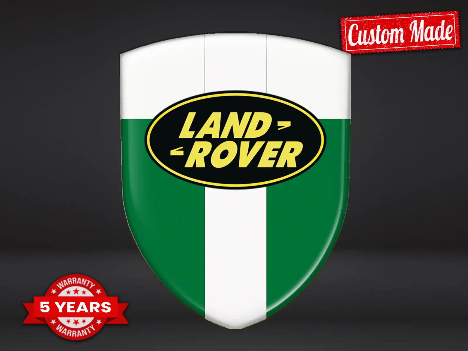 Land Rover Logosticker Gedruckt Pro Max Robust Stilvoll